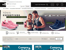 Tablet Screenshot of lojaspaqueta.com.br